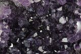 Dark Purple Amethyst Heart - Uruguay #173231-1